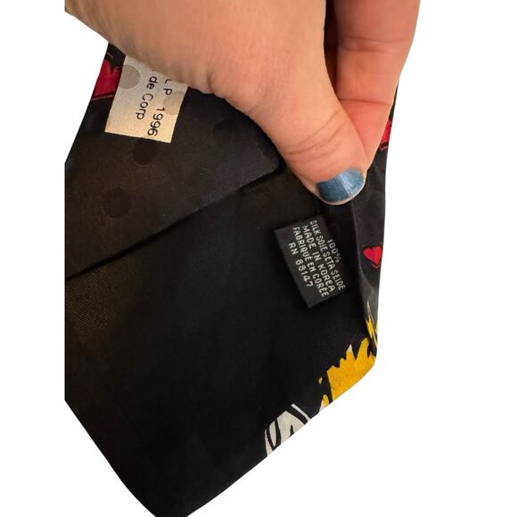 Dr Seuss Green Eggs And Ham Sam I Am Hearts Valentine Novelty Cartoon Necktie - Picture 7 of 9